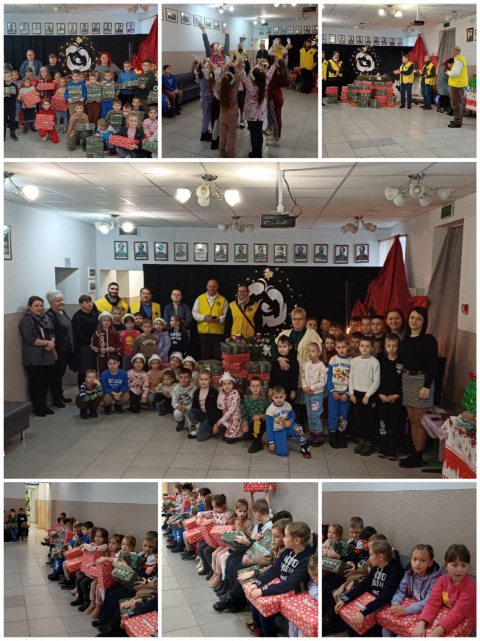  Різдвяна радість: Подарунки від організацій 'Надія' та Lions Club
